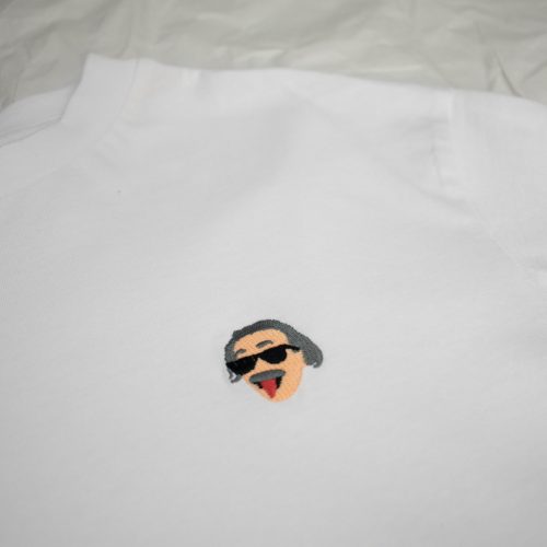 Camiseta Albert Einstein diseño bordado